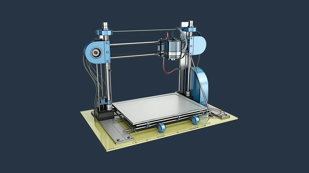Industrial 3D printing machine for printing customized designs